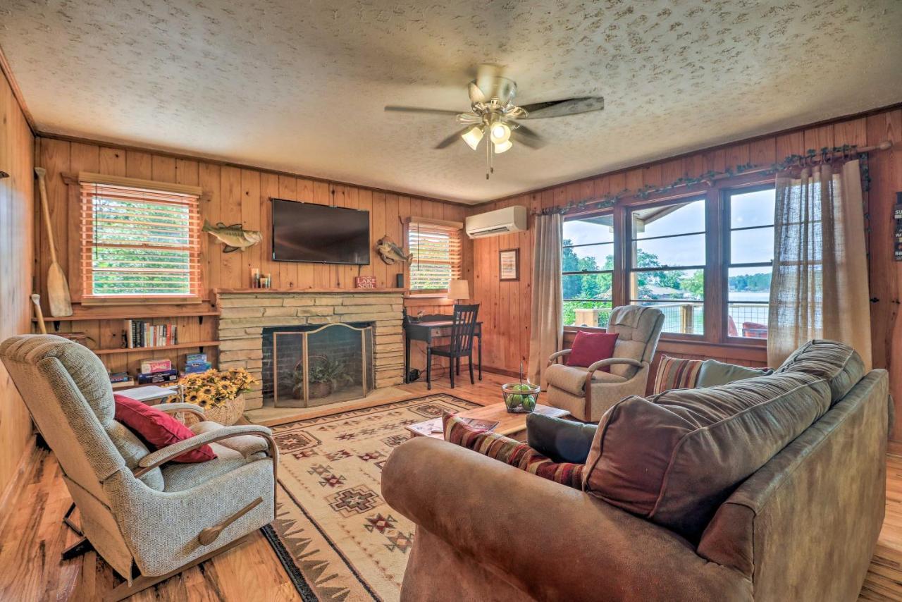 Waterfront Lake Martin Home With Grill And Beach! Eclectic Buitenkant foto