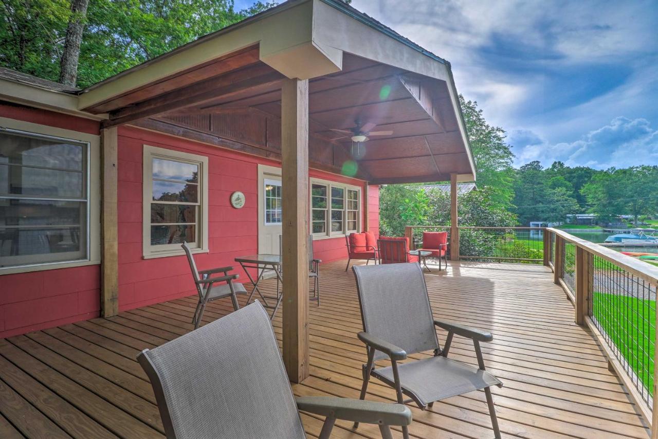 Waterfront Lake Martin Home With Grill And Beach! Eclectic Buitenkant foto